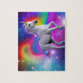 Space Unicorn Jigzaag Puzzle Legpuzzel (Verticaal)