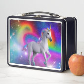 Space Unicorn Metal Lunch Box (In situ)