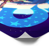 Space Unicorn Poster (Hoek)