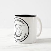 Space Unicorn Ranger Corps mok 11 oz (Voorkant rechts)