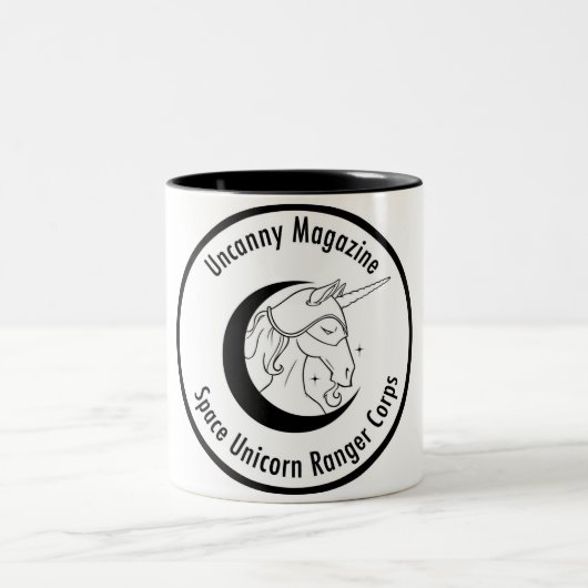 Space Unicorn Ranger Corps mok 11 oz (Center)