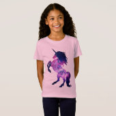 Space unicorn t-shirt (Voorkant volledig)