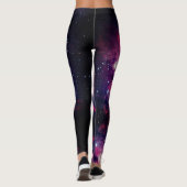 Space Universe - Power Yoga Leggings (Achterkant)