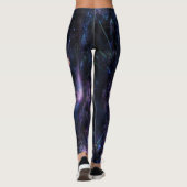 Space Universe - Power Yoga Leggings (Achterkant)