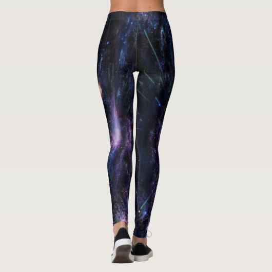 Space Universe - Power Yoga Leggings (Achterkant)