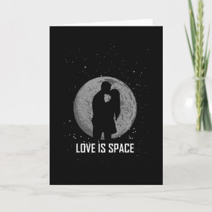 SPACE VALENTIJNSDAG Cadeau Partnerlook voor Matchi Kaart