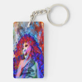 Space Vampire Sleutelhanger (achterkant)