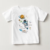 Space vector t shirt design and baby tends | (Voorkant)