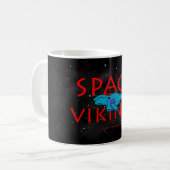 Space Vikings Logo Koffiemok (Voorkant links)