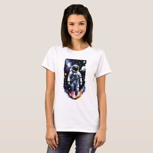 Space Walk T-shirt (Voorkant volledig)