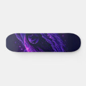 Space Wall Art Unieke Skater Gift Persoonlijk Skateboard (Horizontaal)