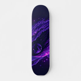 Space Wall Art Unieke Skater Gift Persoonlijk Skateboard