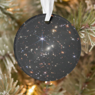 Space Webb Eerste Diep Veld, sterrenstelsels heela Ornament
