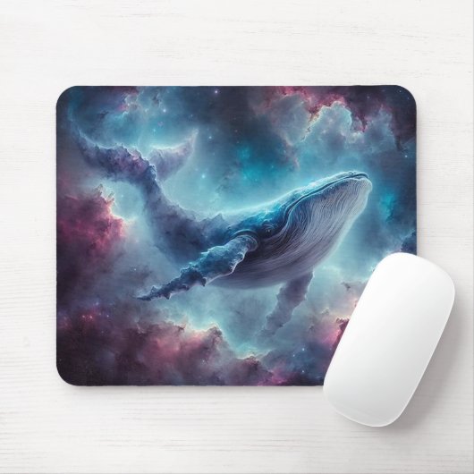 Space Whale Mousepad Muismat (Met muis)
