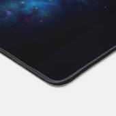 Space Whale, opvallende neondieren Bureaumat (Hoek)