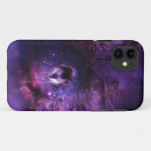 Space Wolf iPhone Case (Achterkant (horizontaal))
