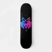 Space Wolf Persoonlijk Skateboard (Voorkant)