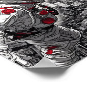 Space World Aerial Shot - Shohei Otomo stijl Poste Poster (Hoek)