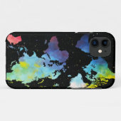 Space World iPhone Case (Achterkant (horizontaal))