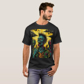 Space Zombie Apocalypse T-shirt (Voorkant volledig)