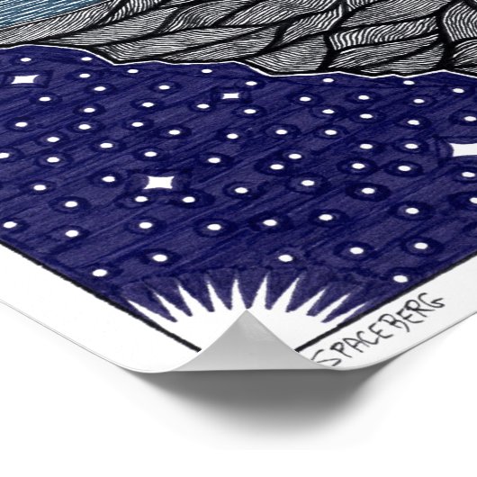 Spaceberg Poster (Hoek)