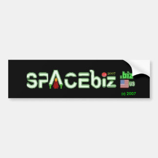 SPACEbiz.biz Bumpersticker