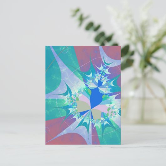 Spacebug Briefkaart (Staand voorkant)