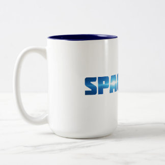 SpaceCom-Mok Tweekleurige Koffiemok