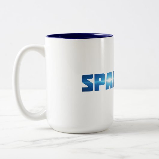 SpaceCom-Mok Tweekleurige Koffiemok (Links)