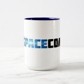 SpaceCom-Mok Tweekleurige Koffiemok (Center)