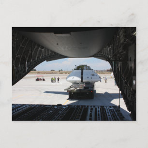 Spacecraft van de ladingOrion Briefkaart