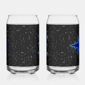 Spacecraft voor zwaartekracht blikvorm glas (Links)