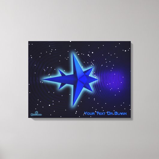 Spacecraft voor zwaartekracht canvas afdruk (Voorkant)