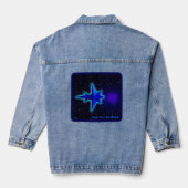 Spacecraft voor zwaartekracht denim jacket (Achterkant)