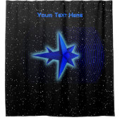 Spacecraft voor zwaartekracht douchegordijn (Voorkant)