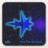 Spacecraft voor zwaartekracht kartonnen onderzetters (Voorkant)