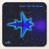 Spacecraft voor zwaartekracht kartonnen onderzetters (Voorkant)