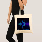 Spacecraft voor zwaartekracht tote bag (Voorkant (product))