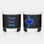 Spacecraft voor zwaartekracht whisky glas (Achterkant)