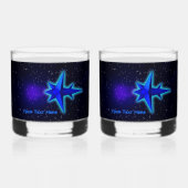 Spacecraft voor zwaartekracht whisky glas (Achterkant)