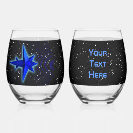 Spacecraft voor zwaartekracht wijnglas zonder voet