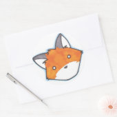 Spaced Out Fox Sticker (Envelop)