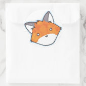 Spaced Out Fox Sticker (Tas)