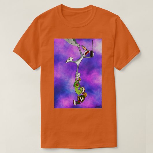 spaced out t-shirt (Design voorkant)