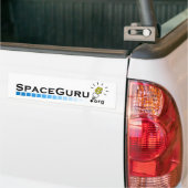 SpaceGuru Logo Bumpersticker (Op Truck)