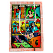 SpaceHawk, martianen en een Damsel Comic Book Page Medium Cadeauzakje (Achterkant)