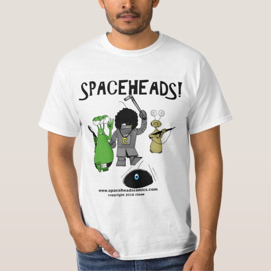 Spacehead T-Shirt (Voorkant)