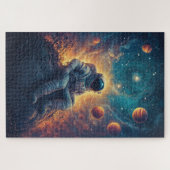 Spaceman Astronaut Legpuzzel (Horizontaal)