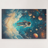 Spaceman Astronaut Legpuzzel (Horizontaal)