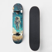 Spaceman Astronaut Persoonlijk Skateboard (Voorkant)